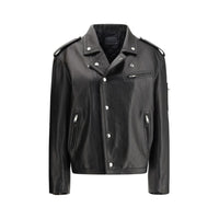 Prada Black Leather Jacket