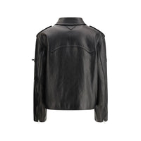 Prada Black Leather Jacket
