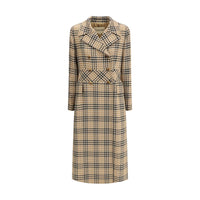 Valentino Beige Fleece Wool Coat