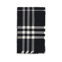 Burberry Black Wool Scarf
