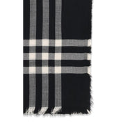 Burberry Black Wool Scarf