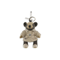 Burberry Beige Cashmere Keychain
