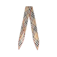 Burberry Beige Silk Scarf