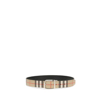 Burberry Multicolor Calf Leather Bos Taurus Belt