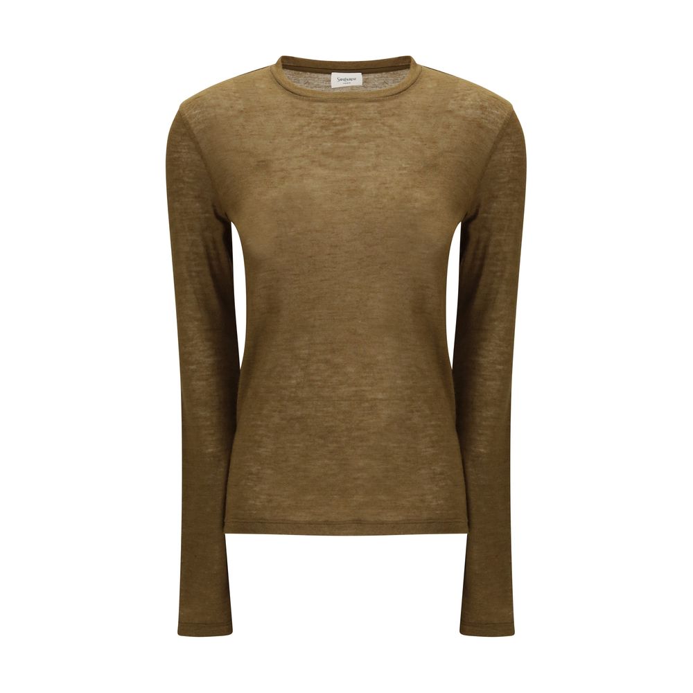 Saint Laurent Green Cashmere Clothing
