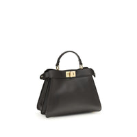 Fendi Brown Calf Leather Bos Taurus Shoulder Bag