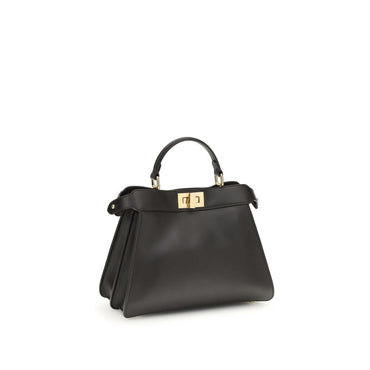Fendi Brown Calf Leather Bos Taurus Shoulder Bag