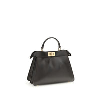 Fendi Brown Calf Leather Bos Taurus Shoulder Bag