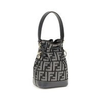 Fendi Blue Fabric Shoulder Bag
