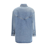 Agolde Blue Denim Shirt