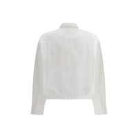 Marni White Cotton Shortsleeve Shirt