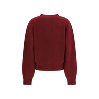 Marni Bordeaux Cashmere Cardigan