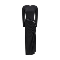 Coperni Black Polyester Casual Dress