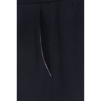 Thom Browne Blue Cotton Joggers (Workout Pants)