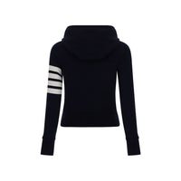 Thom Browne Blue Cotton Sweatshirt