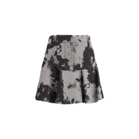 Fendi Black Cotton Mini Skirt