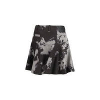 Fendi Black Cotton Mini Skirt