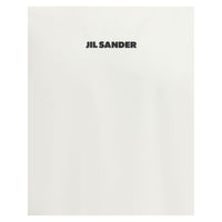 Jil Sander Cream Cotton T-Shirt
