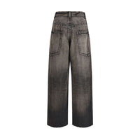 Maison Mihara Yasuhiro Black Cotton Jeans Denim