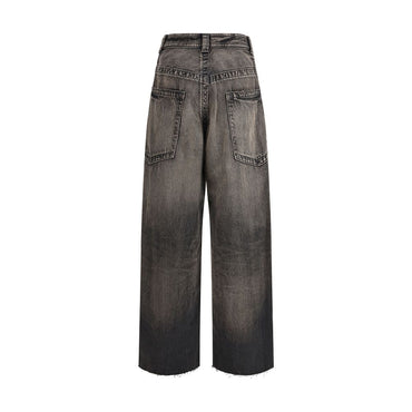 Maison Mihara Yasuhiro Black Cotton Jeans Denim