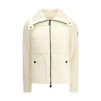 Moncler Grenoble Cream Polyamide Coat