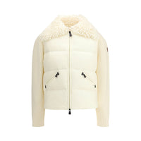 Moncler Grenoble Cream Polyamide Coat