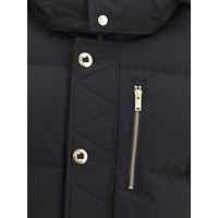 Moose Knuckles Black Cotton Coat