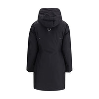 Moose Knuckles Black Recycled Polyester Parka