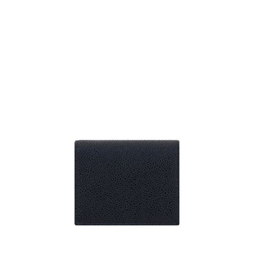 Thom Browne Black Calf Leather Bos Taurus Wallet