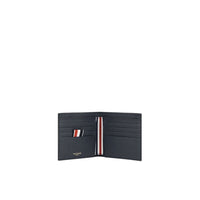 Thom Browne Blue Calf Leather Bos Taurus Wallet
