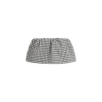 Miu Miu Multicolor Cotton Mini Skirt