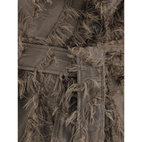 Brunello Cucinelli Brown Polyester Coat