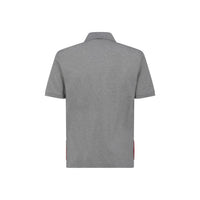 Thom Browne Gray Cotton Polo Shirt