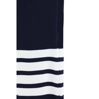 Thom Browne Blue Cotton Joggers (Workout Pants)