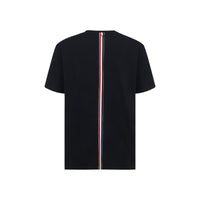 Thom Browne Blue Cotton T-Shirt