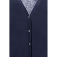 Prada Blue Cashmere Cardigan