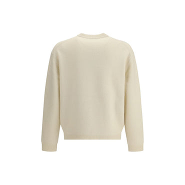 Maison Kitsuné Cream Wool Sweatshirt