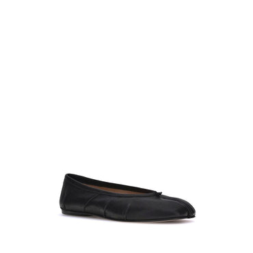 Margiela Black Lamb Ovis Aries Aries Ballet Flats