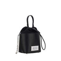 Margiela Black Calf Leather Bos Taurus Shoulder Bag