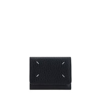 Margiela Black Calf Leather Bos Taurus Wallet