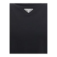 Prada Black Cotton T-Shirt