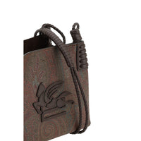 Etro Brown Fabric Handbag