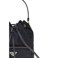 Prada Black Polyamide Backet Bag