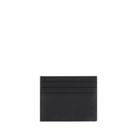 Prada Black Calf Leather Bos Taurus Wallet