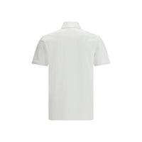 Givenchy White Cotton Polo Shirt