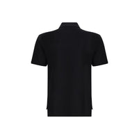 Givenchy Black Cotton Polo Shirt