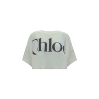 Chloé White Cotton T-Shirt