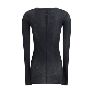 Rick Owens Black Cotton Sportswear