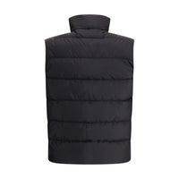 Prada Black Recycled Polyamide Sleveless Jacket