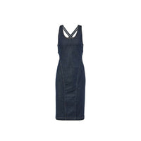 Alaïa Blue Cotton Casual Dress